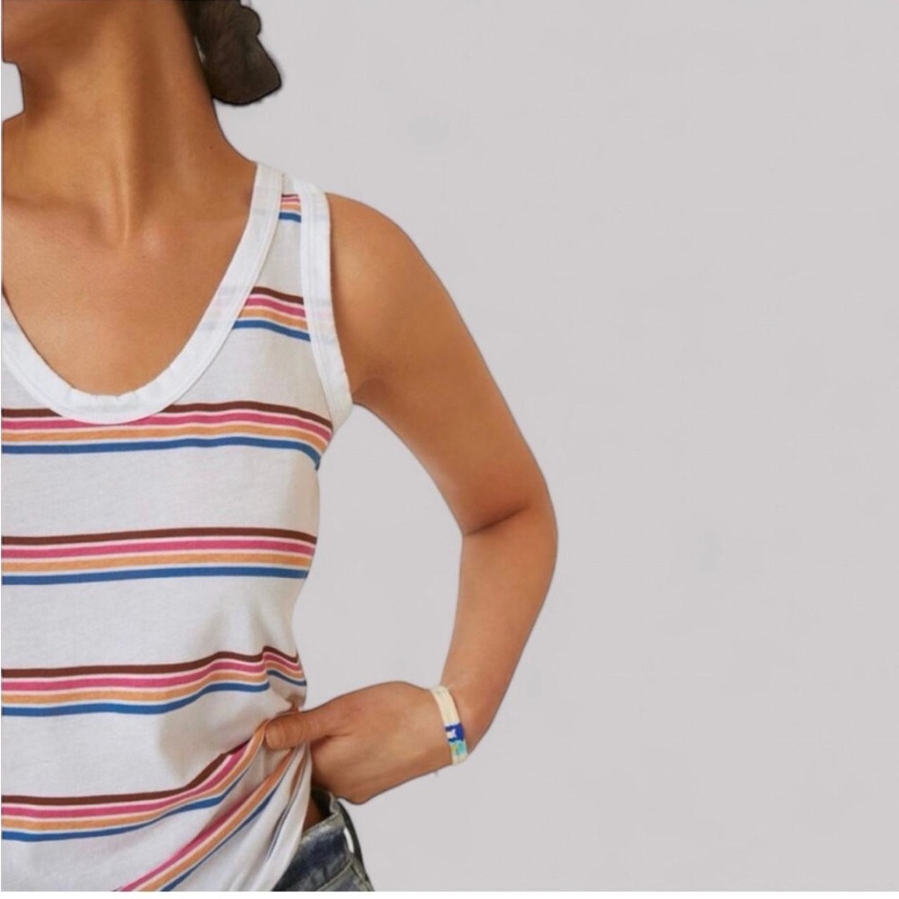 T.La Anthropologie Scoop Neck Tank